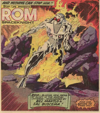Illustration for article titled ROM: Spaceknight Might Be The Best Science Fiction Comic Of All Time